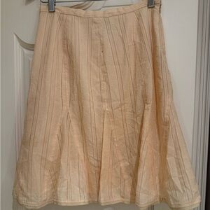 Chic pastel yellow A-Line Women's Skirt